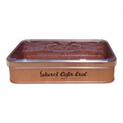 Özel Baskılı 103x166x36 mm Mat Bronz Gövdeli Kristal Kapaklı Kutu Özel Baskılı 103x166x36 mm Mat Bronz Gövdeli Kristal Kapaklı Kutu