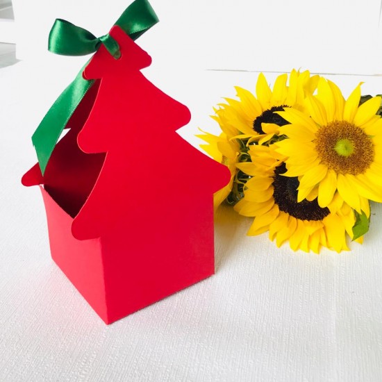 Çam Ağacı Tasarım Karton Kutu