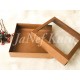 25x25x5 Pencereli Karton Kutu 