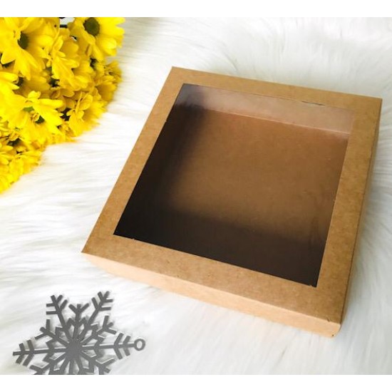 20x20x5 Pencereli Karton Kutu 