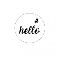 Sticker Yapışkanlı,Hello Sticker Yapışkanlı,Hello