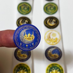 Sticker Yapışkanlı,Ramazan Temalı Karışık Desen