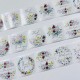 Sticker Yapışkanlı,Thank You Çiçek Desen