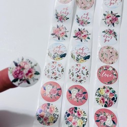 Sticker Yapışkanlı,Çiçek Sticker Yapışkanlı,Çiçek