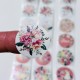 Sticker Yapışkanlı,Çiçek