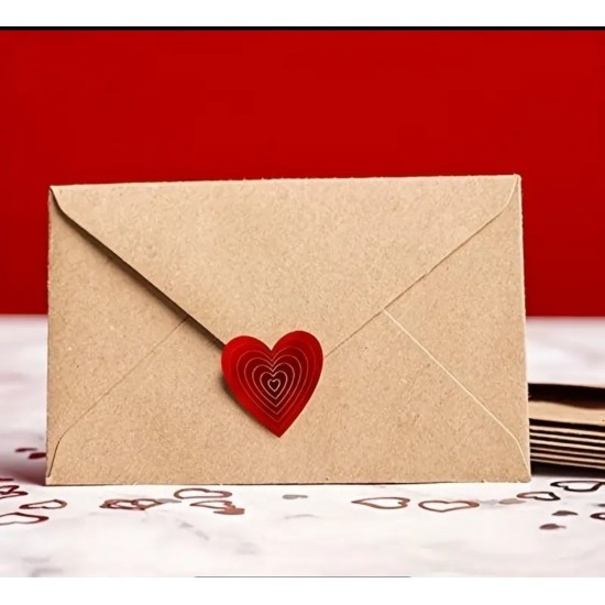 Sticker Yapışkanlı,Kalp