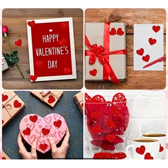 Sticker Yapışkanlı,Kalp