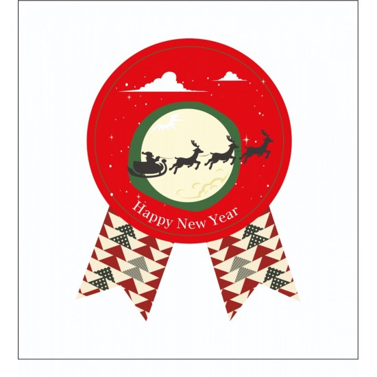 Sticker Yapışkanlı,Noel Geyik 