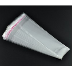 OPP Bantlı Jelatin Poşet 6x25 cm