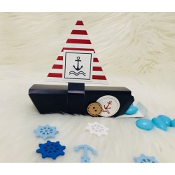 Karton Kutu Yelkenli Model (şeker kutusu)