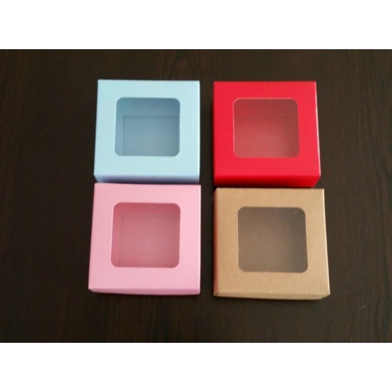 8x8x3 Pencereli Karton Kutu 