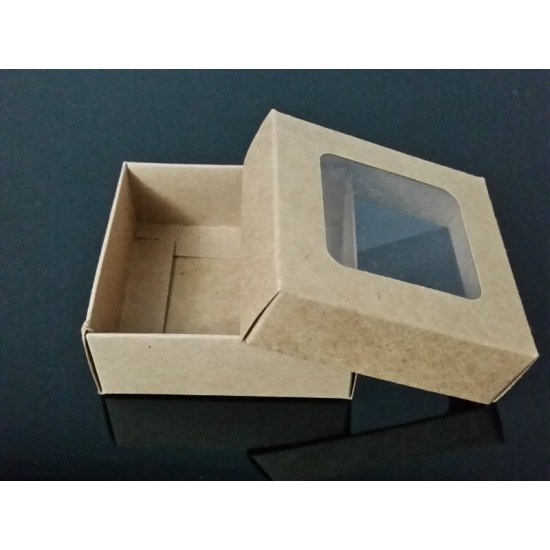 8x8x3 Pencereli Karton Kutu 