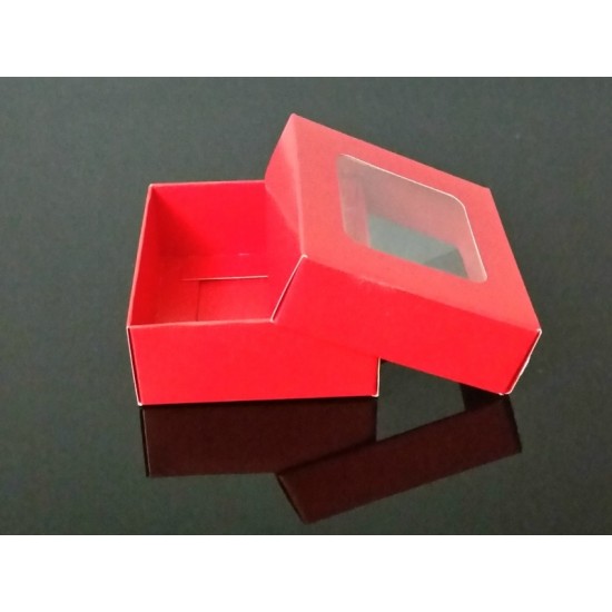 8x8x3 Pencereli Karton Kutu 