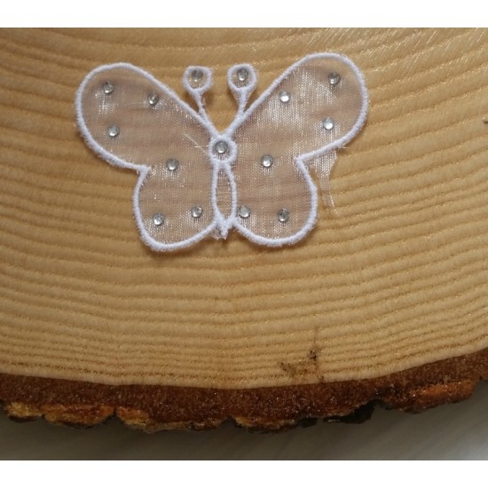 Şifon Taşlı Kelebek