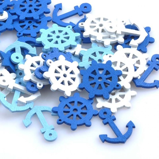 Ahşap Deniz Temalı Dekor