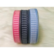 Kurdele,Ekose Desen 15 mm