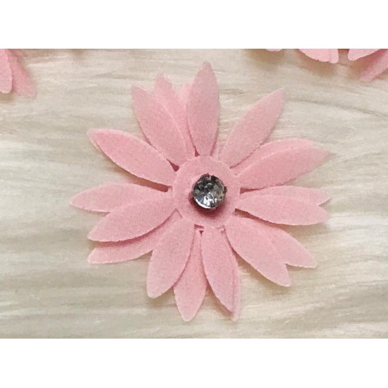 Şifon Taşlı Çiçek 