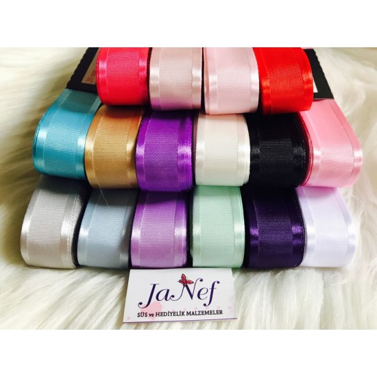 Grogren Saten Şeritli Kurdele 20 mm